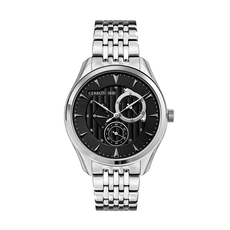 Cerruti 1881 Analog Watch for Men with Stainless Steel Band, C CRWA29908, Silver-Black
Cerruti 1881 Analog Watch for Men with Stainless Steel Band, C CRWA29908, Silver-Black