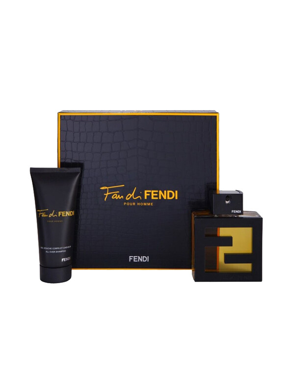 Fendi 2-Piece Fan Di Fendi Gift Set for Men, 100ml EDT Perfume, 100ml All Over Shampoo
Fendi 2-Piece Fan Di Fendi Gift Set for Men, 100ml EDT Perfume, 100ml All Over Shampoo