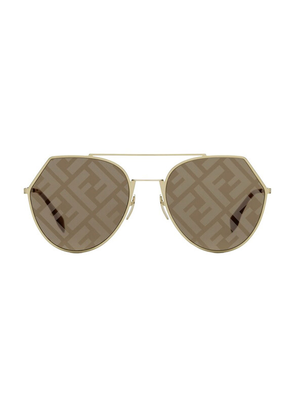 Fendi Full-Rim Pilot Gold Sunglasses for Women, Beige Lens, Ff 0194/s S9e7y, 55/19/140
Fendi Full-Rim Pilot Gold Sunglasses for Women, Beige Lens, Ff 0194/s S9e7y, 55/19/140