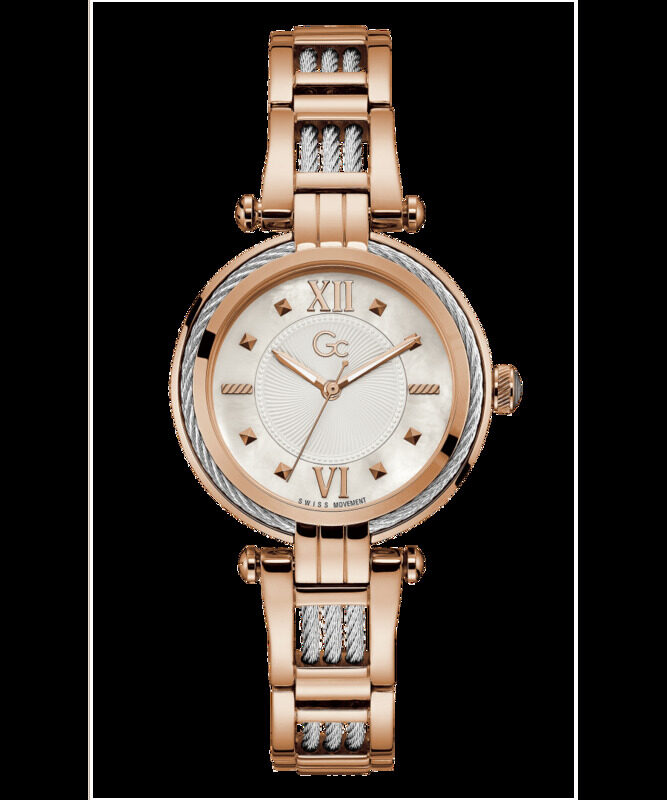 GC Analog Watch for Women with Stainless Steel Band, Y56002L1MF, Multicolour-White
GC Analog Watch for Women with Stainless Steel Band, Y56002L1MF, Multicolour-White
