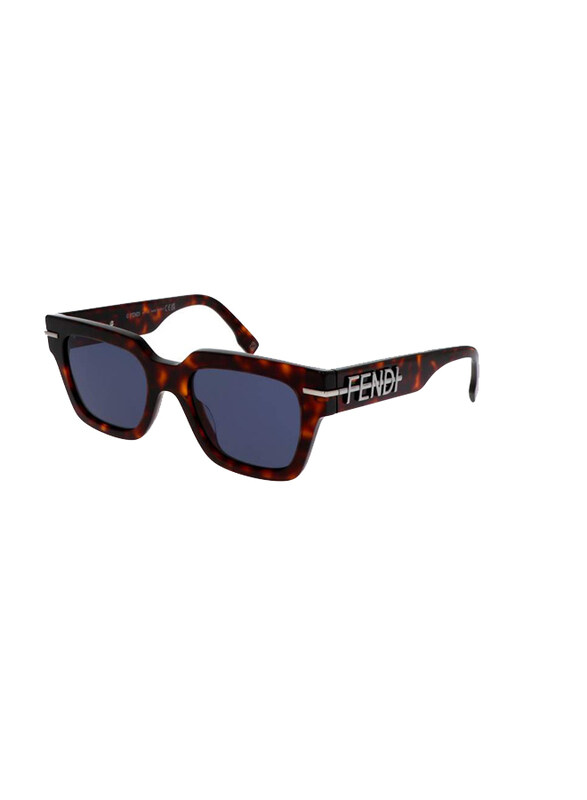 Fendi Full-Rim Aviator Tortoise Sunglasses for Men, Blue Lens, Fe40078i 53v, 51/20/145
Fendi Full-Rim Aviator Tortoise Sunglasses for Men, Blue Lens, Fe40078i 53v, 51/20/145