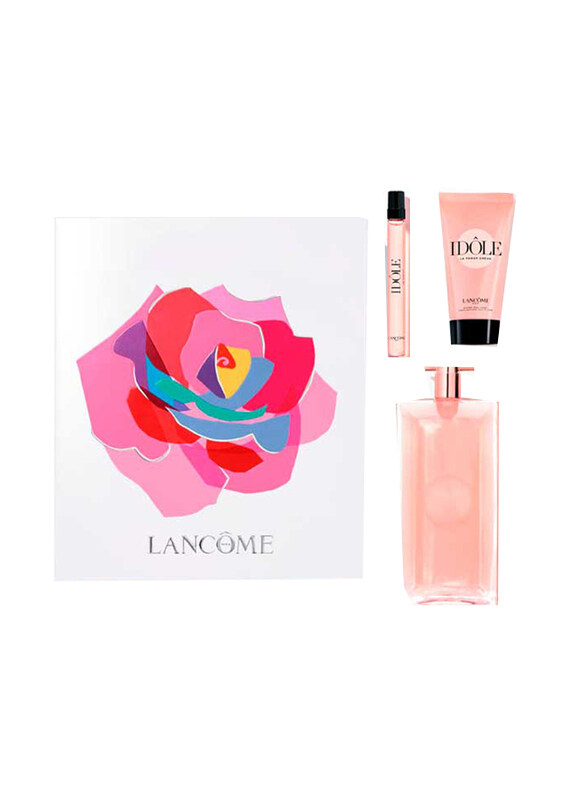 Lancôme Lancome 3-Piece Idole Gift Set for Women, 100ml Vapo, 10ml Travel Spray, 50ml Cream
Lancôme Lancome 3-Piece Idole Gift Set for Women, 100ml Vapo, 10ml Travel Spray, 50ml Cream