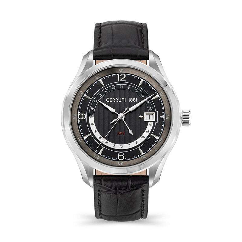 Cerruti 1881 Analog Watch for Men with Leather Genuine Band, CIWGB2111602, Black-Black
Cerruti 1881 Analog Watch for Men with Leather Genuine Band, CIWGB2111602, Black-Black