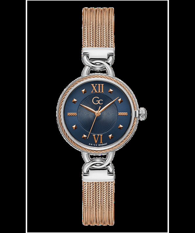 GC Analog Watch for Women with Stainless Steel Band, Y67002L7MF, Multicolour-Blue
GC Analog Watch for Women with Stainless Steel Band, Y67002L7MF, Multicolour-Blue
