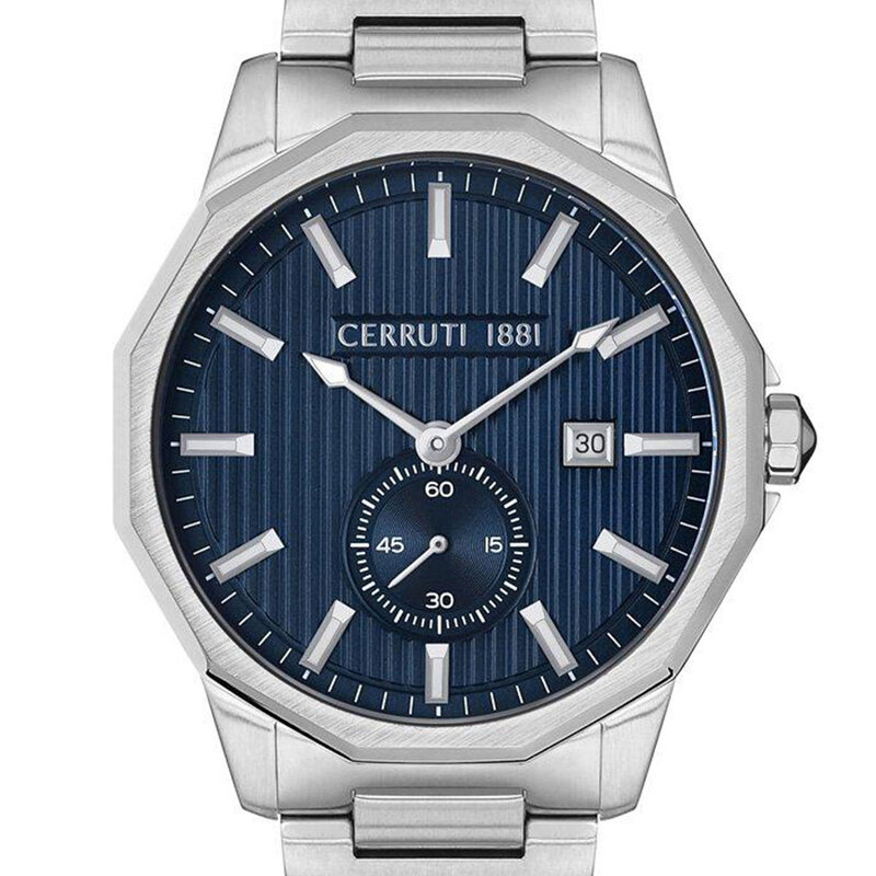 Cerruti 1881 Analog Watch for Men with Stainless Steel Band, Water Resistant, CIWGH2111802, Silver-Blue
Cerruti 1881 Analog Watch for Men with Stainless Steel Band, Water Resistant, CIWGH2111802, Silver-Blue