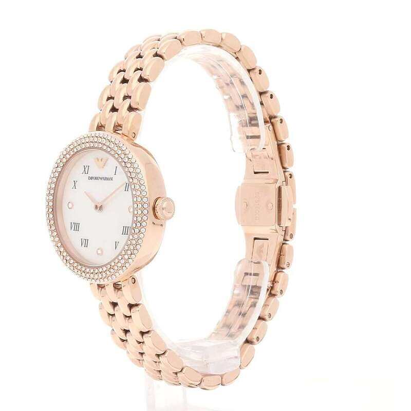 Emporio Armani Analog Quartz Watch for Women with Stainless Steel Band, Water Resistant, AR11355, Gold-White
Emporio Armani Analog Quartz Watch for Women with Stainless Steel Band, Water Resistant, AR11355, Gold-White