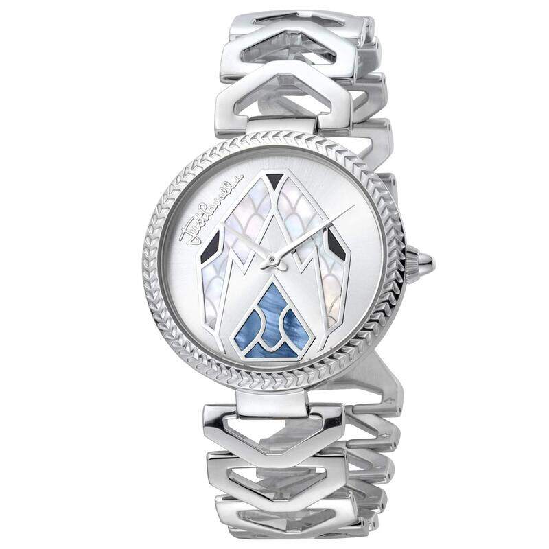 Just Cavalli Analog Watch for Women with Stainless Steel Band, JC1L045M0055, Silver-Silver
Just Cavalli Analog Watch for Women with Stainless Steel Band, JC1L045M0055, Silver-Silver