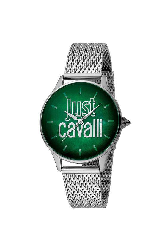 Just Cavalli Analog Watch for Women with Mesh Band, JC1L032M0095, Silver-Green
Just Cavalli Analog Watch for Women with Mesh Band, JC1L032M0095, Silver-Green
