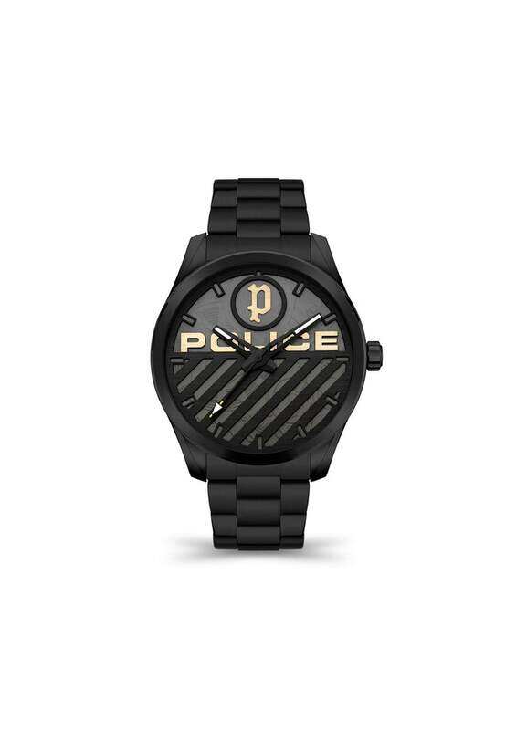 Police Analog Watch for Men with Stainless Steel Band, PEWJG2121406, Black-Black
Police Analog Watch for Men with Stainless Steel Band, PEWJG2121406, Black-Black