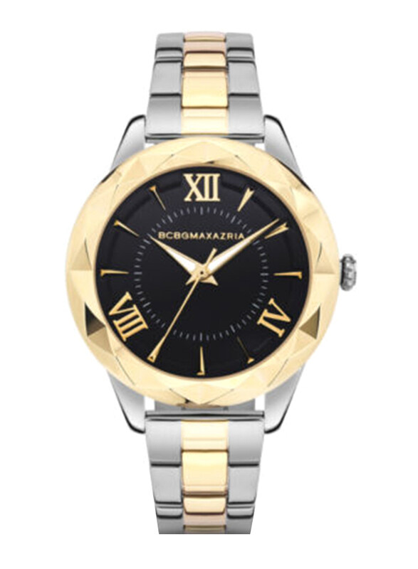 Bcbgmaxazria BCBG Maxazria Analog Watch for Women with Stainless Steel Band, Water Resistant, BAWLG2134402, Silver/Gold-Black
Bcbgmaxazria BCBG Maxazria Analog Watch for Women with Stainless Steel Band, Water Resistant, BAWLG2134402, Silver/Gold-Black