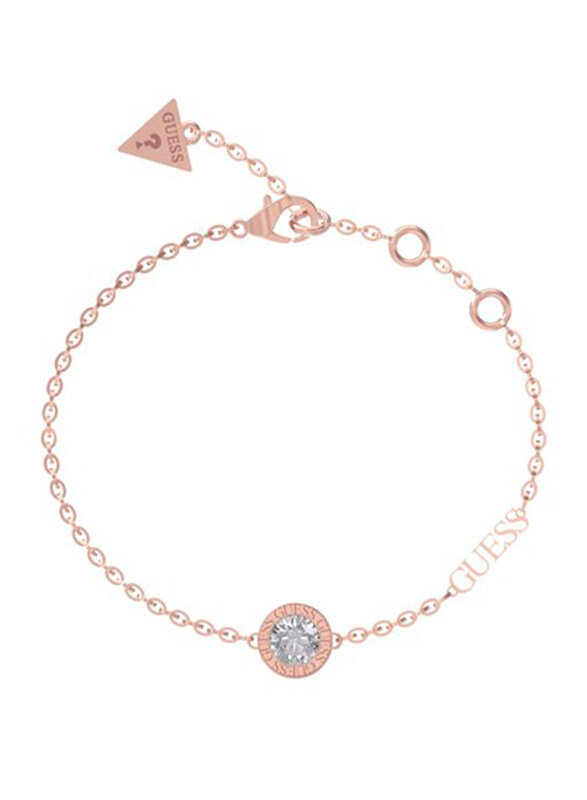 Guess Stainless Steel Chain Bracelet for Women, Crystal, Jubb02246Jwrgs, Rose Gold
Guess Stainless Steel Chain Bracelet for Women, Crystal, Jubb02246Jwrgs, Rose Gold