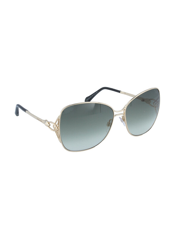 Roberto Cavalli Full-Rim Square Gold Sunglasses for Women, Green Gradient Lens, Gambassi1060 32P, 61/15
Roberto Cavalli Full-Rim Square Gold Sunglasses for Women, Green Gradient Lens, Gambassi1060 32P, 61/15