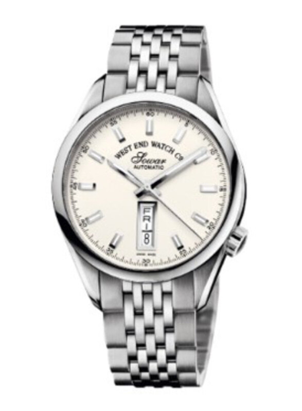 West End Analog Watch for Men with Stainless Steel Band, Water Resistant, 8020.10.3254, Silver-White
West End Analog Watch for Men with Stainless Steel Band, Water Resistant, 8020.10.3254, Silver-White