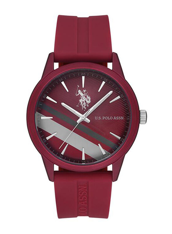 Polo Beverlly Hills Analog Wrist Watch for Men with Silicone Band, Water Resistant, USPA1027-06, Red
Polo Beverlly Hills Analog Wrist Watch for Men with Silicone Band, Water Resistant, USPA1027-06, Red