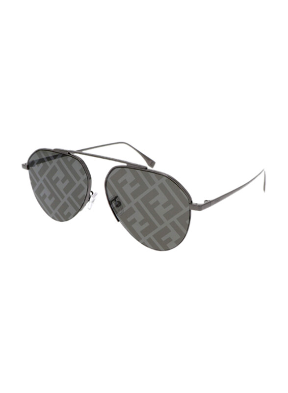 Fendi Full Rim Aviator Black Sunglasses for Men, Grey Lens, FE40061U 16X 57, 57/14/145
Fendi Full Rim Aviator Black Sunglasses for Men, Grey Lens, FE40061U 16X 57, 57/14/145