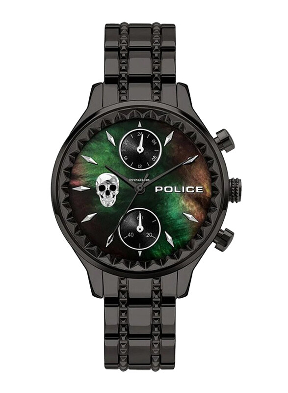 Police Analog Watch for Women with Stainless Steel Band, Water Resistant, PL16075BSU.30M, Black
Police Analog Watch for Women with Stainless Steel Band, Water Resistant, PL16075BSU.30M, Black