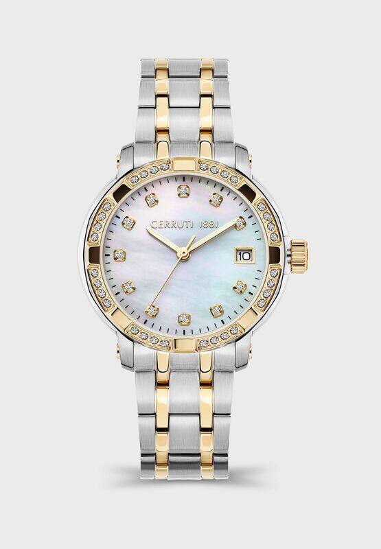 Cerruti 1881 Analog Watch for Women with Stainless Steel Band, CIWLH2114802, Multicolour-White
Cerruti 1881 Analog Watch for Women with Stainless Steel Band, CIWLH2114802, Multicolour-White