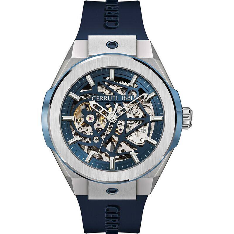Cerruti 1881 Analog Quartz Watch for Men with Silicone Band, Water Resistant, CIWGR2008103, Navy Blue
Cerruti 1881 Analog Quartz Watch for Men with Silicone Band, Water Resistant, CIWGR2008103, Navy Blue