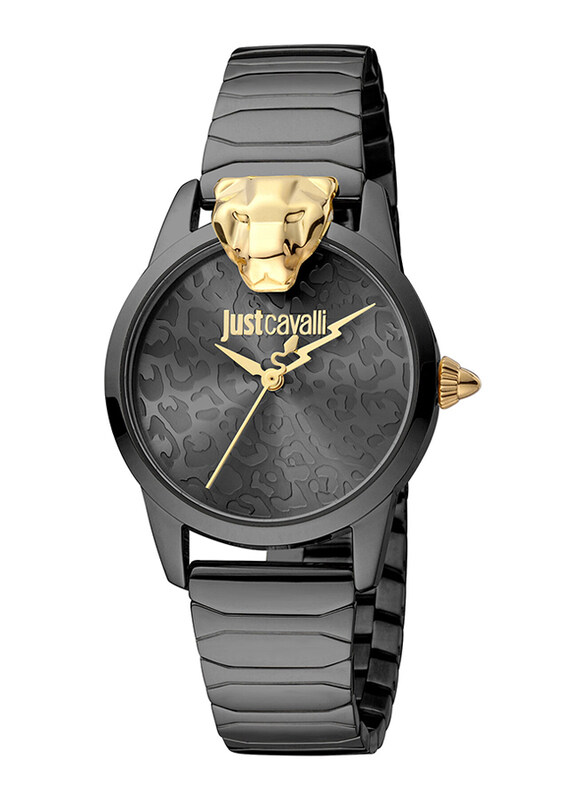 Just Cavalli Finezza Analog Watch for Women with Stainless Steel Band, JC1L220M0265, Black-Black
Just Cavalli Finezza Analog Watch for Women with Stainless Steel Band, JC1L220M0265, Black-Black