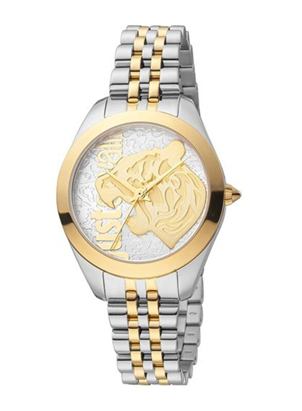 Just Cavalli Analog Watch for Women with Stainless Steel Band, JC1L210M0175, Multicolour-White
Just Cavalli Analog Watch for Women with Stainless Steel Band, JC1L210M0175, Multicolour-White