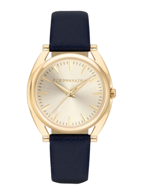 Bcbgmaxazria BCBG Maxazria Analog Watch for Women with Leather Band, Water Resistant, BAWLA2133803, Blue-Gold
Bcbgmaxazria BCBG Maxazria Analog Watch for Women with Leather Band, Water Resistant, BAWLA2133803, Blue-Gold