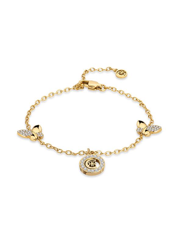 Cerruti 1881 Stainless Steel Chain Bracelet for Women, White Zircon, Cijlb2216412, Gold
Cerruti 1881 Stainless Steel Chain Bracelet for Women, White Zircon, Cijlb2216412, Gold