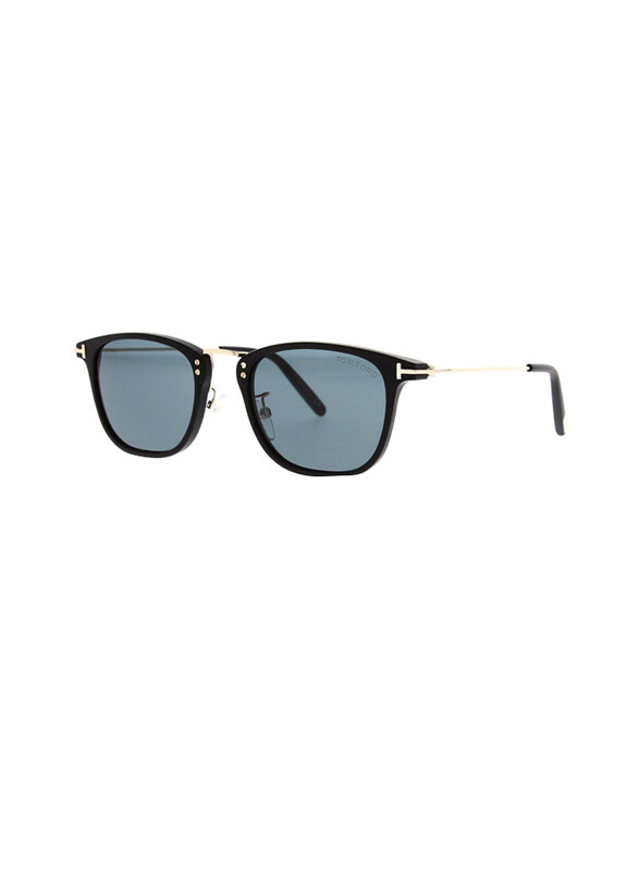 Tom Ford Full Rim Square Matte Black Sunglasses for Men, Blue Lens, TF672 02N, 51/21/145
Tom Ford Full Rim Square Matte Black Sunglasses for Men, Blue Lens, TF672 02N, 51/21/145