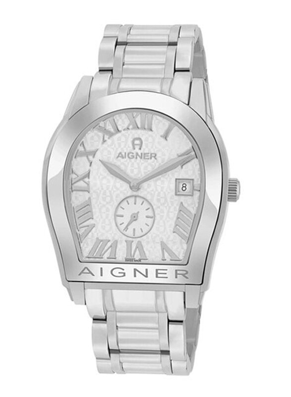 Aigner Modena Wrist Watch for Men with Stainless Steel Band, Water Resistant, MA127107, Silver-White
Aigner Modena Wrist Watch for Men with Stainless Steel Band, Water Resistant, MA127107, Silver-White