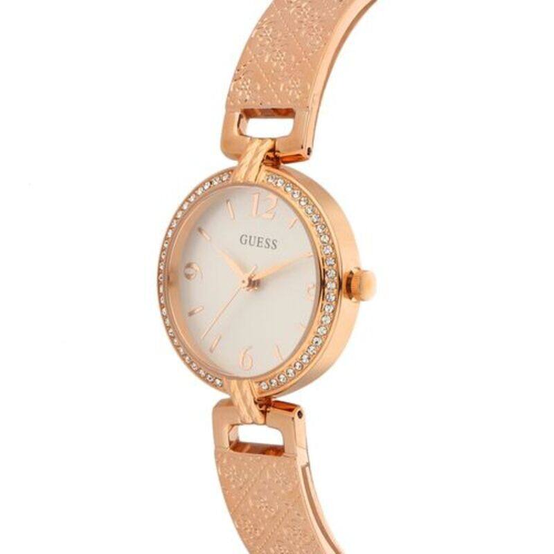 Guess Analog Watch for Women with Stainless Steel Band, GW0112L3, Rose Gold-White
Guess Analog Watch for Women with Stainless Steel Band, GW0112L3, Rose Gold-White