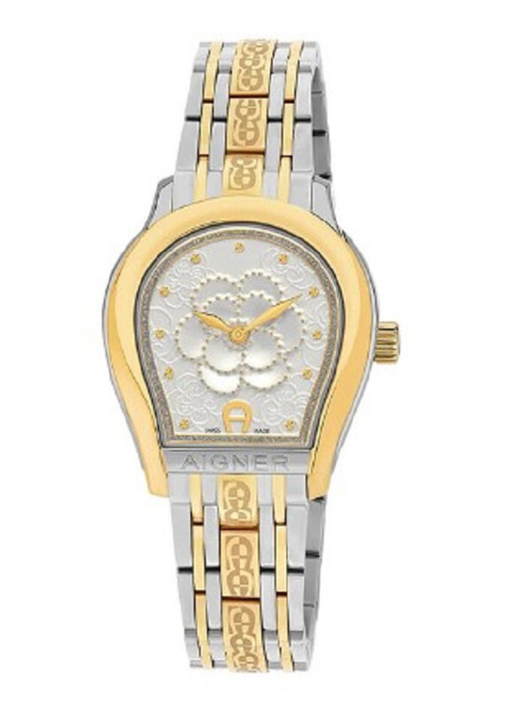 Aigner Analog Watch for Women with Stainless Steel Band, Water Resistant, M A111302, Grey-Gold/Silver
Aigner Analog Watch for Women with Stainless Steel Band, Water Resistant, M A111302, Grey-Gold/Silver
