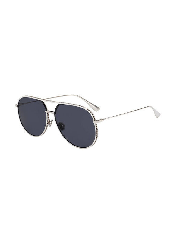 Christian Dior Aviator Full Rim Silver Sunglasses Unisex, Grey Lens, 0102K 60-13 145
Christian Dior Aviator Full Rim Silver Sunglasses Unisex, Grey Lens, 0102K 60-13 145