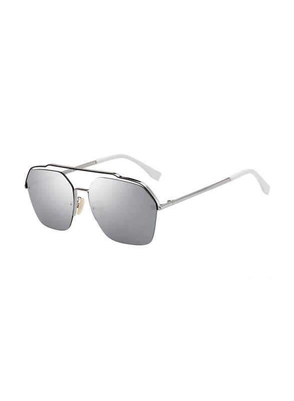 Fendi Aviator Full Rim Silver Sunglasses Unisex, Silver Lens, FF M0032/S 6LB 61-T4
Fendi Aviator Full Rim Silver Sunglasses Unisex, Silver Lens, FF M0032/S 6LB 61-T4