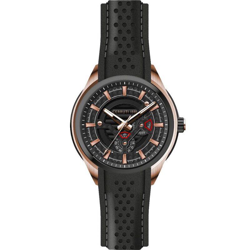 Cerruti 1881 Analog Watch for Men with Genuine Band, Water Resistant, CIWGF2111901, Black
Cerruti 1881 Analog Watch for Men with Genuine Band, Water Resistant, CIWGF2111901, Black