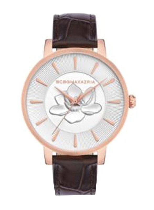 Bcbgmaxazria BCBG Maxazria Analog Watch for Women with Leather Band, Water Resistant, BAWLA2133102, Brown-White
Bcbgmaxazria BCBG Maxazria Analog Watch for Women with Leather Band, Water Resistant, BAWLA2133102, Brown-White