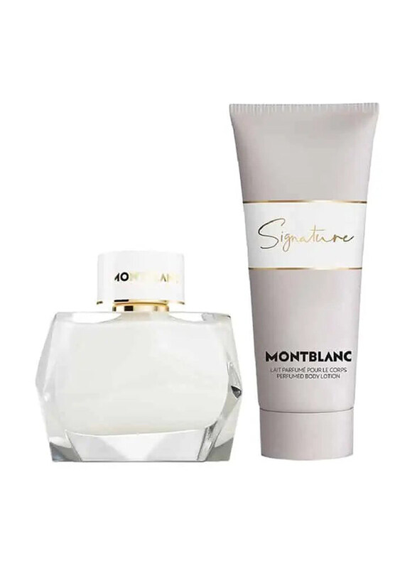 Mont Blanc 2-Piece Signature Set for Women, 50ml EDP Perfume, 100ml Body Lotion
Mont Blanc 2-Piece Signature Set for Women, 50ml EDP Perfume, 100ml Body Lotion