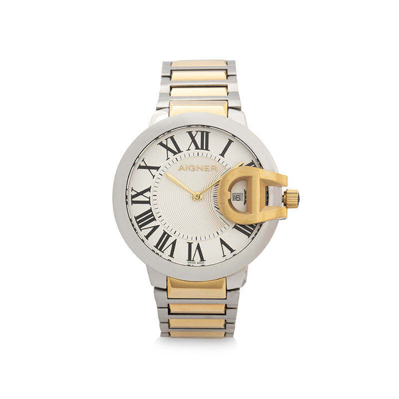 Aigner Analog Watch for Women with Stainless Steel Band, MA119203, Silver/Rose Gold-Pearl
Aigner Analog Watch for Women with Stainless Steel Band, MA119203, Silver/Rose Gold-Pearl
