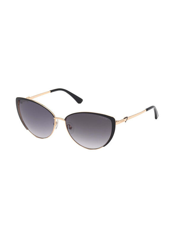 Guess Cat Eye Full Rim Black Sunglasses for Women, Black Gradient Lens, GU7744 01B 61-15
Guess Cat Eye Full Rim Black Sunglasses for Women, Black Gradient Lens, GU7744 01B 61-15