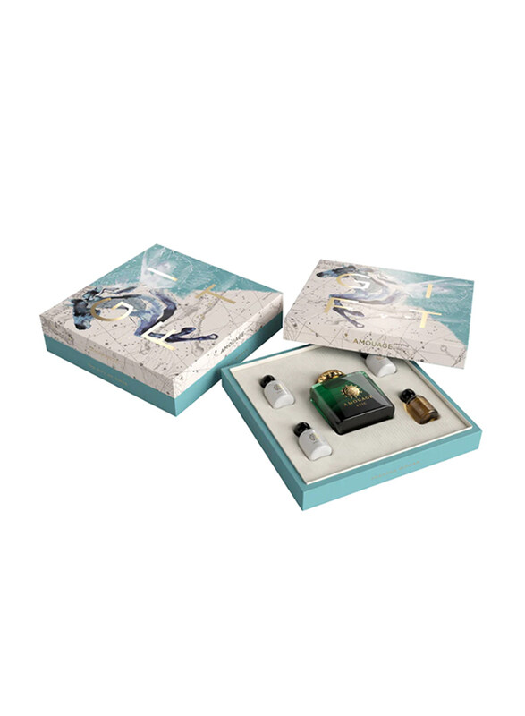 Amouage 5-Piece Epic Woman Gift Set for Women, 100ml EDP Perfume, 2 x 25ml Body Lotion, 25ml Hand Cream, 25ml Shower Gel
Amouage 5-Piece Epic Woman Gift Set for Women, 100ml EDP Perfume, 2 x 25ml Body Lotion, 25ml Hand Cream, 25ml Shower Gel