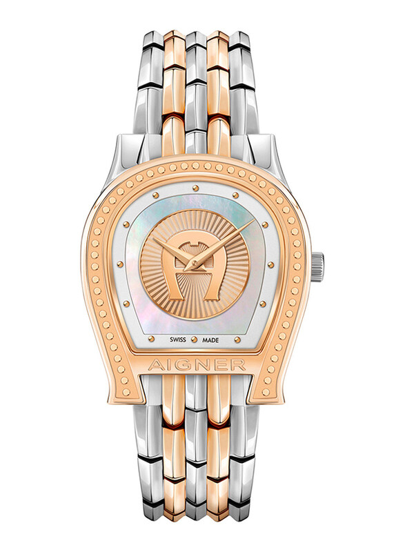 Aigner Vittoria Analog Watch for Women with Stainless Steel Band, Water Resistant, ARWLG2100104, Silver/Rose Gold-White
Aigner Vittoria Analog Watch for Women with Stainless Steel Band, Water Resistant, ARWLG2100104, Silver/Rose Gold-White