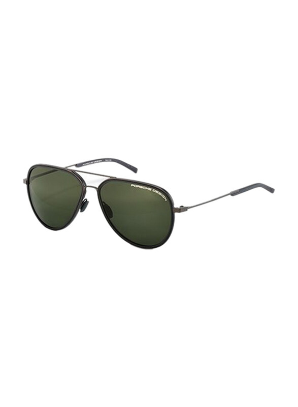 Porsche Design Full-Rim Pilot Brown Sunglasses Unisex, Green Lens, P8691-C, 60/14/145
Porsche Design Full-Rim Pilot Brown Sunglasses Unisex, Green Lens, P8691-C, 60/14/145