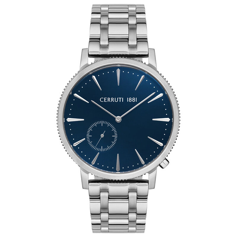 Cerruti 1881 Analog Watch for Men with Stainless Steel Band, Water Resistant, CIWGG2111506, Silver-Blue
Cerruti 1881 Analog Watch for Men with Stainless Steel Band, Water Resistant, CIWGG2111506, Silver-Blue