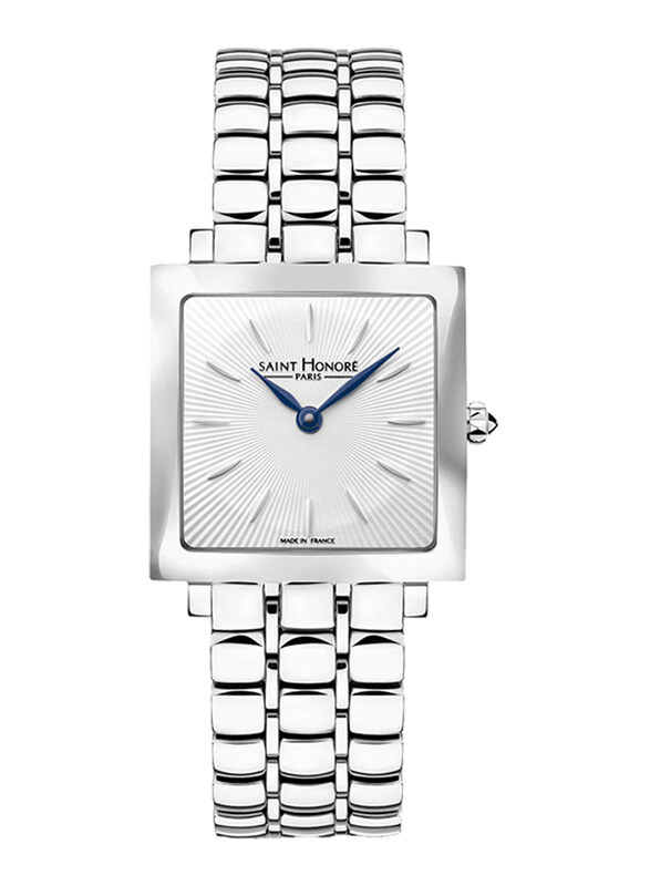 Saint Honore Wrist Watch for Women with Band, Water Resistant, PV726102 1AIN, Silver-White
Saint Honore Wrist Watch for Women with Band, Water Resistant, PV726102 1AIN, Silver-White