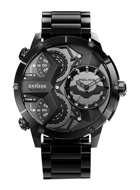 Police Analog Watch for Men with Stainless Steel Band, Water Resistant, PEWJG2205001, Black
Police Analog Watch for Men with Stainless Steel Band, Water Resistant, PEWJG2205001, Black