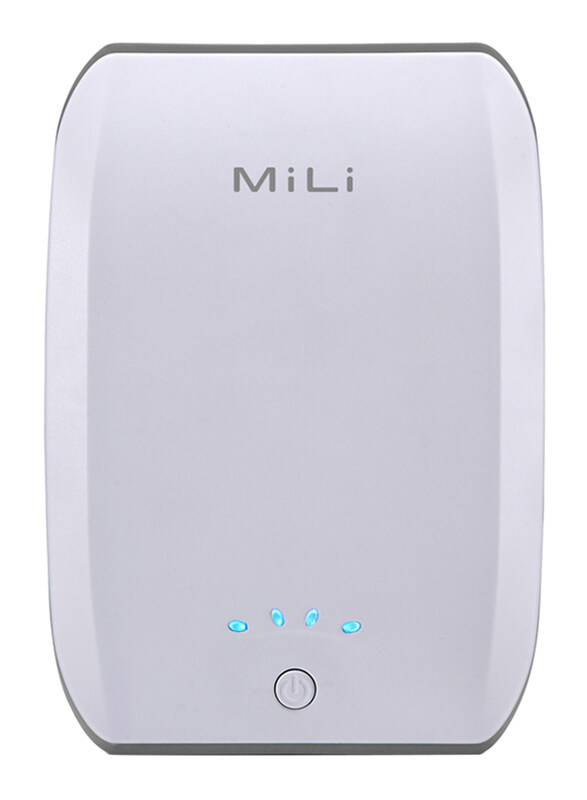 Mili 10000mAh Power Ocean II High Capacity Power Bank with Micro-USB Input, White/Grey
Mili 10000mAh Power Ocean II High Capacity Power Bank with Micro-USB Input, White/Grey