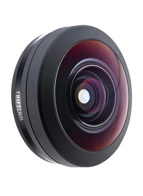 Shiftcam Apple iPhone 7/8/7+/ 8+/ X/ XS/XS Max/XR 2.0 230° Full Frame Fisheye Advance Pro Lens Travel Set, Black
Shiftcam Apple iPhone 7/8/7+/ 8+/ X/ XS/XS Max/XR 2.0 230° Full Frame Fisheye Advance Pro Lens Travel Set, Black