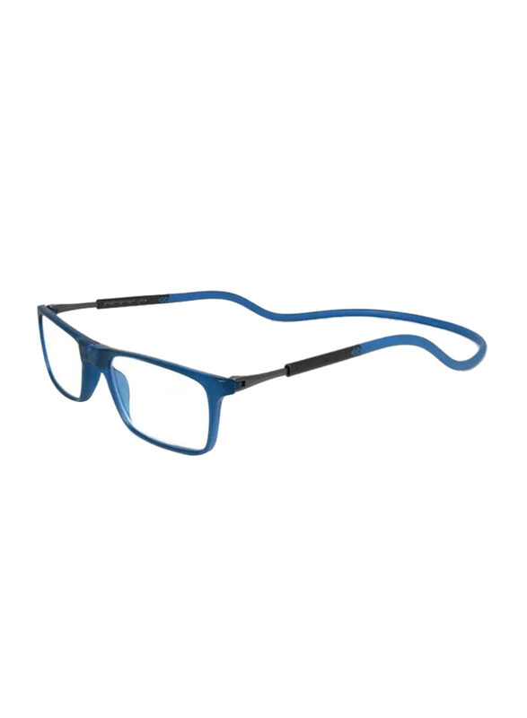 Unbranded Full-Rim Rectangular Blue Magnetic Hanging Neck Reading Glasses Unisex, Transparent Lens, Power +0.5
Unbranded Full-Rim Rectangular Blue Magnetic Hanging Neck Reading Glasses Unisex, Transparent Lens, Power +0.5