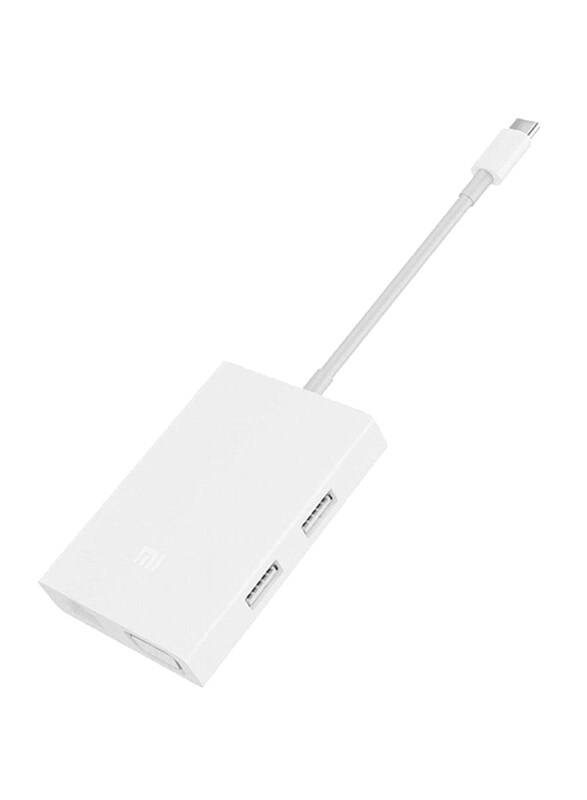 Xiaomi VGA/Gigabit Ethernet Multi-Adapter, USB Type-C Male to VGA/Gigabit Ethernet for MacBook/Notebook, White
Xiaomi VGA/Gigabit Ethernet Multi-Adapter, USB Type-C Male to VGA/Gigabit Ethernet for MacBook/Notebook, White