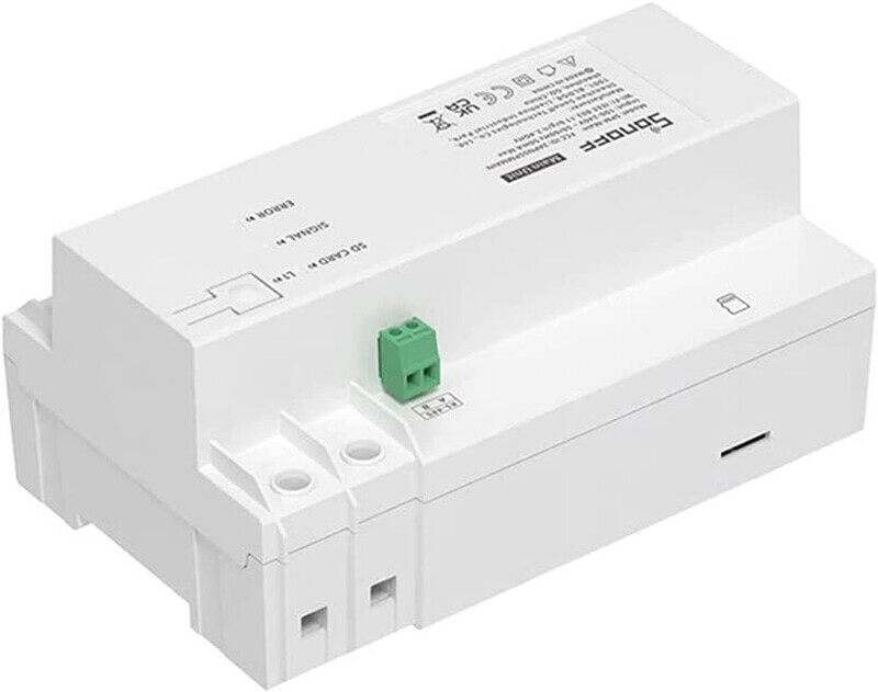 Sonoff SPM-Main Smart Stackable Power Meter Main Unit Connect up to 32 SPM 4Relays Support Micro SD up to 32GB LAN control Ethernet Connection 2.4GHz
Sonoff SPM-Main Smart Stackable Power Meter Main Unit Connect up to 32 SPM 4Relays Support Micro SD up to 32GB LAN control Ethernet Connection 2.4GHz