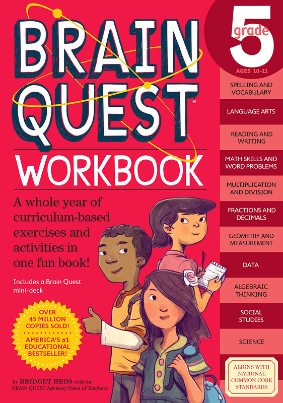 Brain Quest Workbook: Grade 5, Paperback Book, By: Bridget Heos and Matt Rockefeller
Brain Quest Workbook: Grade 5, Paperback Book, By: Bridget Heos and Matt Rockefeller