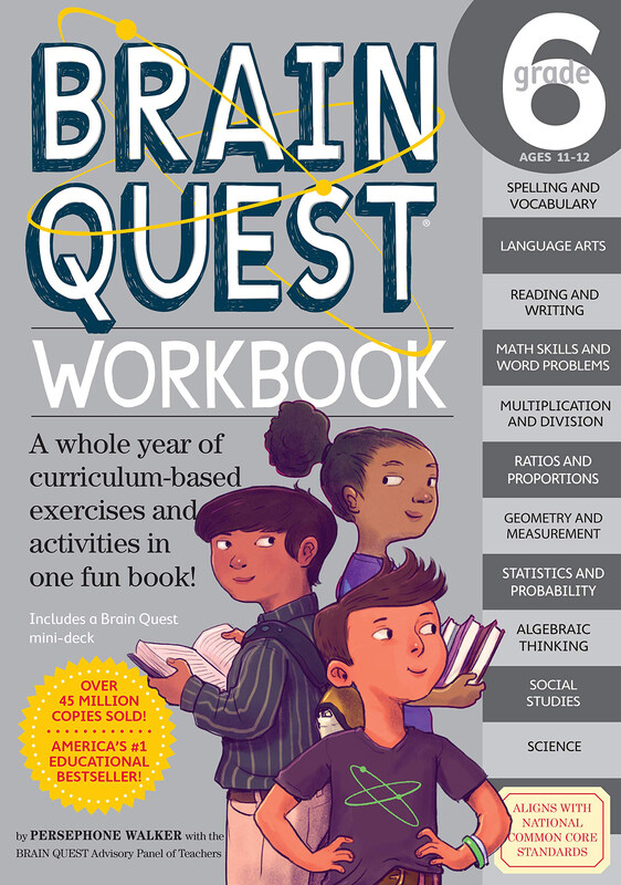 Brain Quest Workbook: Grade 6, Paperback Book, By: Persephone Walker and Nick Thornborrow
Brain Quest Workbook: Grade 6, Paperback Book, By: Persephone Walker and Nick Thornborrow